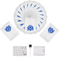 Improvedhand 20 Packs 3D Airclean Bags Replacement by Improvedhand