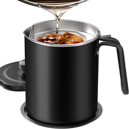 Chihee Grease Container Stainless Steel Bacon Grease Saver by Chihee