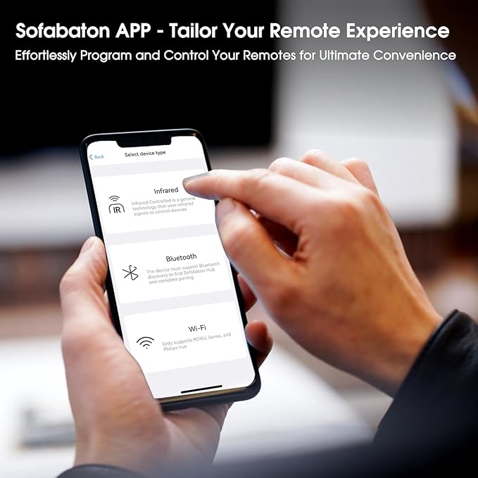 SofaBaton X1S Universal Remote with Hub, Universal Remote Control with One Touch Activities, Customize SofaBaton APP, Compatible with 60 Devices, Compatible with Alexa Google Assistant, Raise to Wake