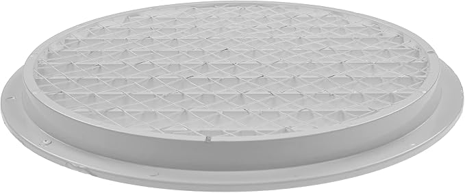Repa Market 10" Inch Aluminum White Soffit Air Vent Cover - Image 7