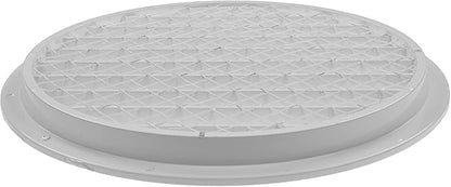 Repa Market 10" Inch Aluminum White Soffit Air Vent Cover - Image 7