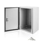 Electrical Box 20 x 12 x 10 Inch Indoor Outdoor Electrical Enclosure Box Steel by Fsehyue