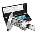 SCITOOLS All-Metal Small Digital Caliper 0-4" Mini Measuring Tool, Micrometer Caliper with Auto-Off Feature, Interchangeable Between inches and millimeters for DIY/Household and 3D Printing