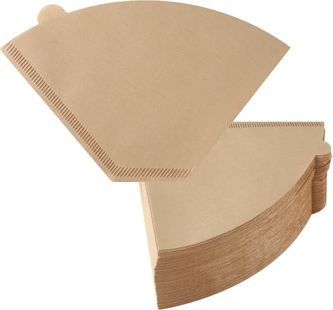 200 Count #4 Cone Coffee Filters 8-12 Cups, Disposable Coffee Filters 4 Cone by Prudiut