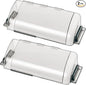 2 Pack Adjustable Air Vent Deflector, 9”-15” Transparent Deflector by WeaHea