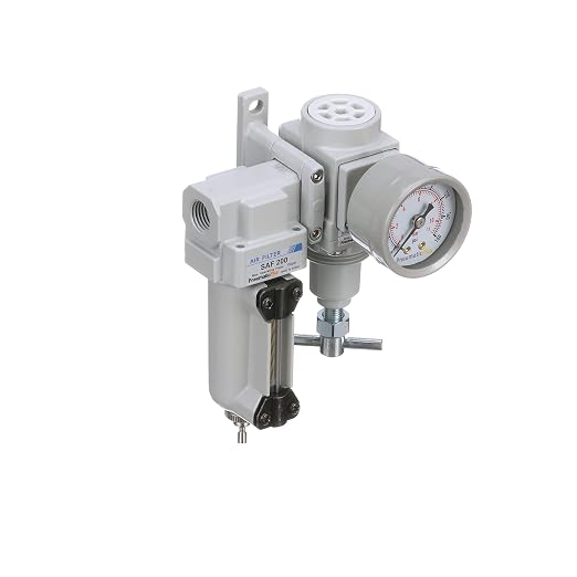PneumaticPlus SAU220T-N02G-MEP Mini Compressed Air Filter Regulator Combo 1/4" - Image 4