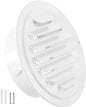 HG Power 4 Inch Soffit Vents, Metal Round Vent Cover by HGPOWER