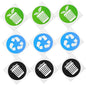 NUOBESTY 12pcs Adhesive Waste Sorting Stickers by NUOBESTY