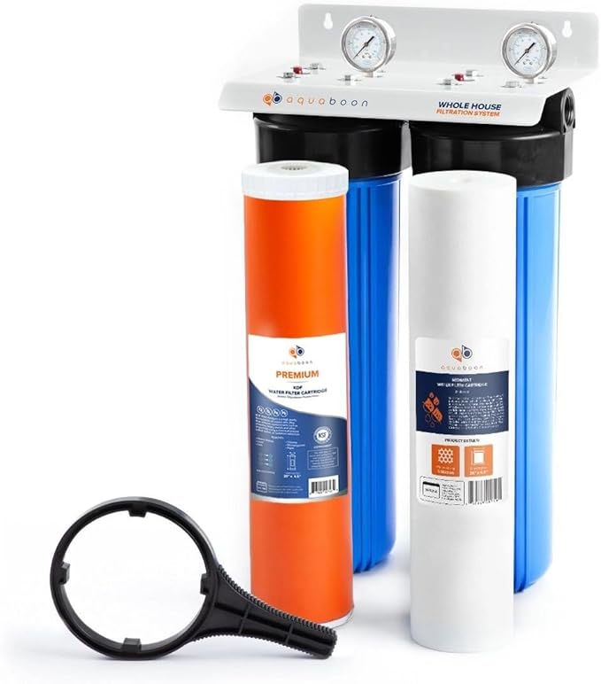 Aquaboon 2-Stage Whole House Water Filtration System by Aquaboon