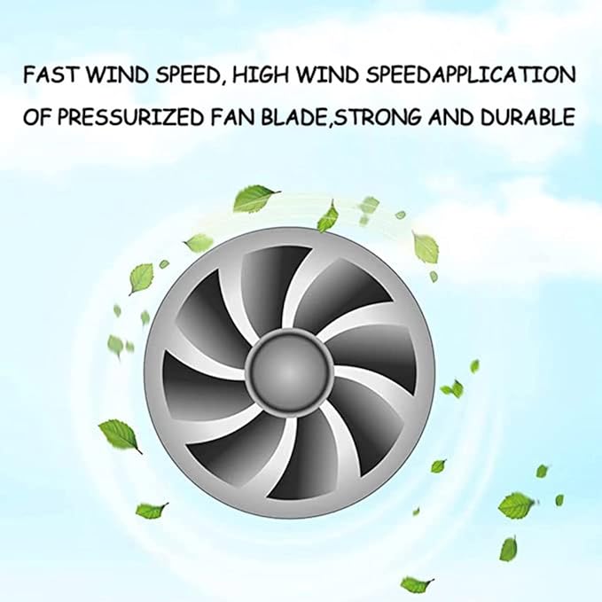 Inline Extractor Duct Fan with Speed Controller 3 Inch/75mm Air Diffuser - Image 5