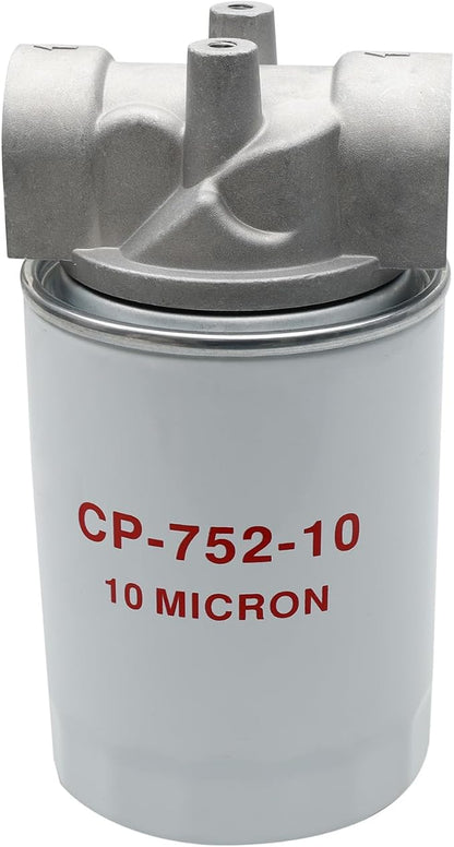 Spin-On Hydraulic Oil Filter Assembly 10 Micron by ATRACYPART