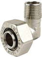 For Maxline 90 M8086 Degree Elbow Fitting 3/4 Tubing x 1/2" Male NPT Compressed by Obida