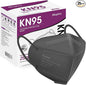 Miuphro KN95 Face Mask, 5-Layer Design Cup Dust Safety KN95 Masks 25 Pack by Miuphro
