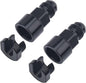 EVIL ENERGY 6AN Male to 3/8" Quick-Disconnect Female EFI Fuel Rail Fitting by EVILENERGY