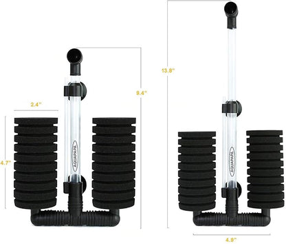 Aquarium Bio Sponge Filter 2 PCS - Image 2