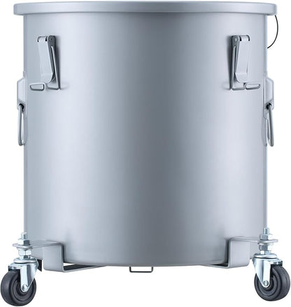 VEVOR 10 Gallon Fryer Grease Bucket, Oil Disposal Bucket Caddy on Wheels - Image 12