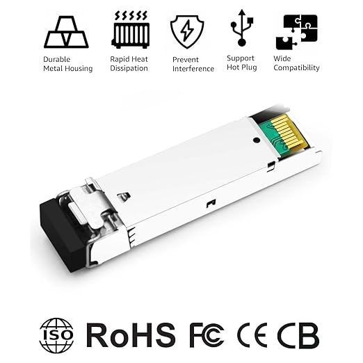 OPSTRAN 10GBASE-ER SFP+ Optical Transceiver Module Compatible with Extreme Networks 10GB-ER-SFPP 1550nm 40km DOM Duplex LC SMF