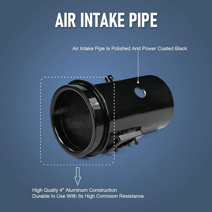 Cold Air Intake Kit 6.4 Diesel Filter System Air Intake Pipe - Image 3