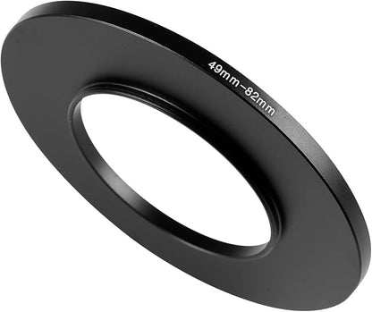 49-82mm Metal Step-Up Ring Adapter Compatible by Unknown