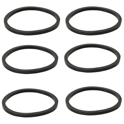 6PCS Kitchen Sink Filter Sealing Ring, Narrow Edge Rubber Gasket by Unknown