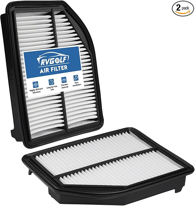 2PCS Engine Air Filter Fit for 2012 2013 2014 Honda CR-V CRV Engine Filter by RVgolf