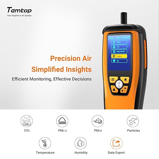 Temtop Advanced Air Quality Monitor - Image 3