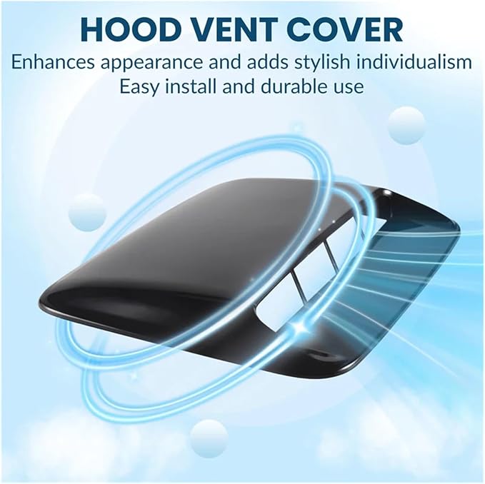 Car Universal Hood Vent Air Outlet Cover Compatible - Image 5