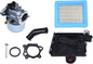 Carburetor Air Filter Cleaner Set Compatible by VRTYVEYBB