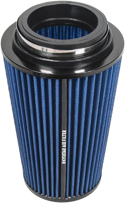 Universal 3/3.5/4" High-Flow Air Filter, Reusable Cone Cold Air Intake - Image 5