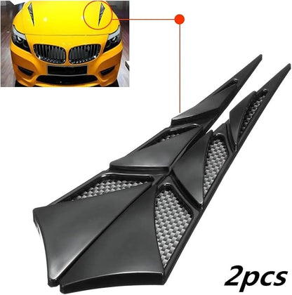 2pcs Car Vent Cover Stickers Car Air Flow Intake Bonnet Styling Stickers Car - Image 6