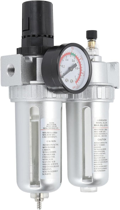 Compressed Air Line Filter, Oil Trap Separator Efficient 1/4inch Interface - Image 5