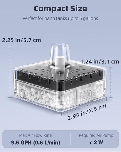 Pawfly Aquarium Sponge Filter, Small Fish Tank Filter - Image 6