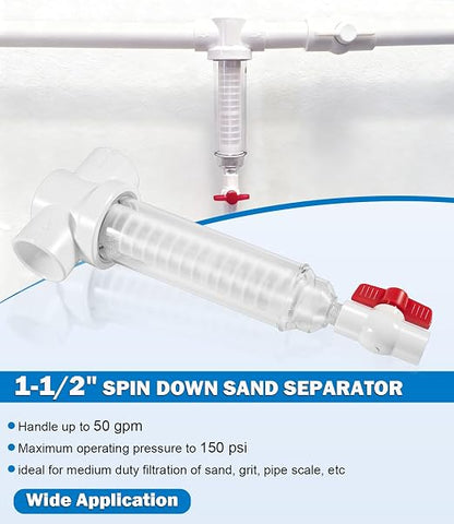 1-1/2" Spin Down Sand Separator - Image 2