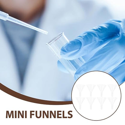 Veemoon 20pcs Short Stem Lab Funnels 60mm - Image 8