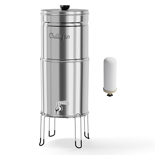 Culligan MaxClear 3 Gallon Gravity Water Filter System, Polished by CulliganWater