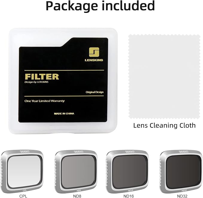 ND Filters for DJI Air 2S Drone, Neutral Density and Circular Polarizer Lens - Image 8