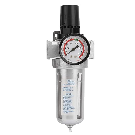 1/2" NPT Air Filter Regulator 0-150Psi - Image 4