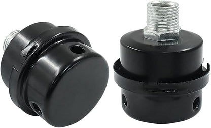 Hordion 2 Pack Air Compressor Silencer, 1/2" Thread Air Compressor Intake - Image 5