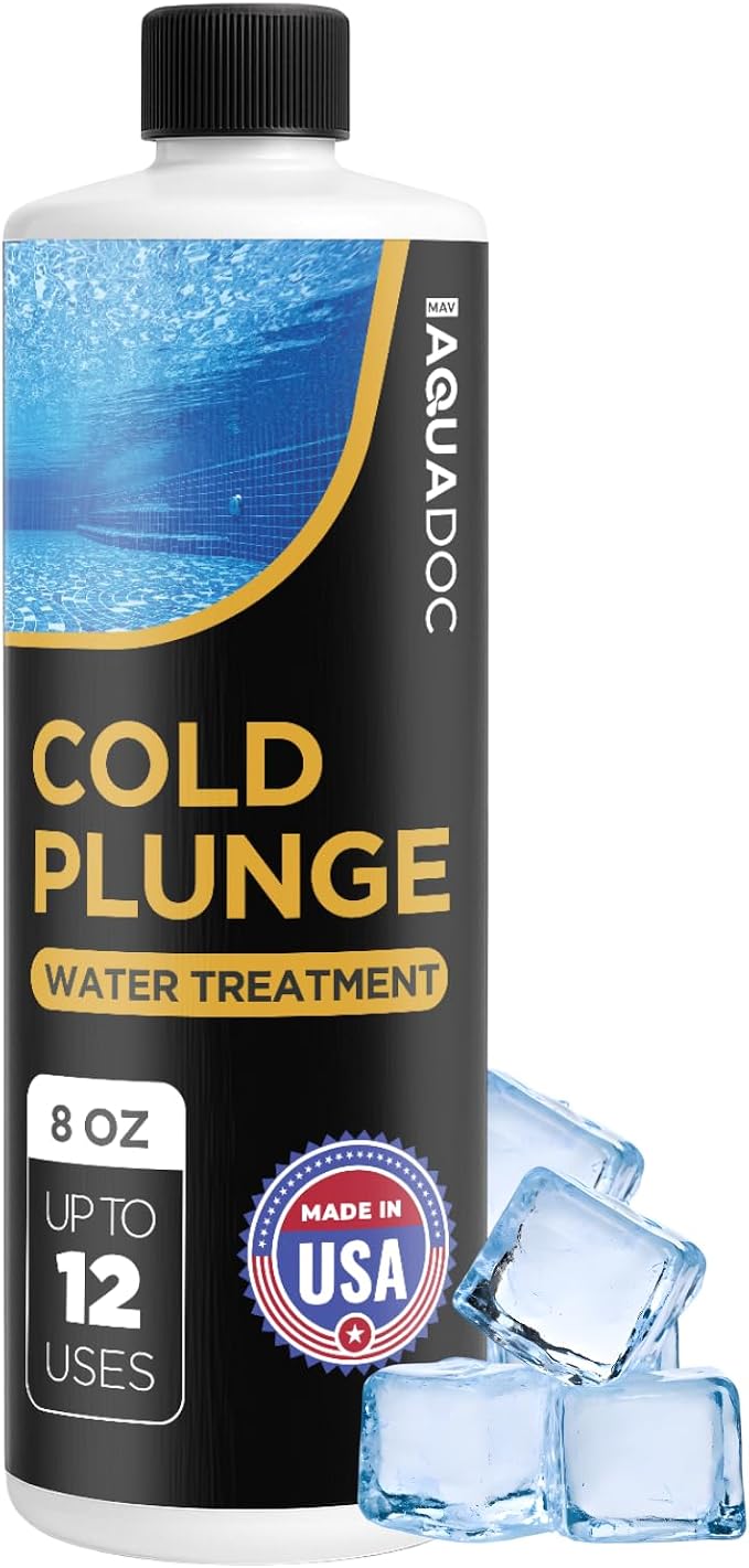 AquaDoc Cold Plunge Water Treatment - 8oz - Ice Bath Cleaner and Water by AquaDocSpaHotTubSupplies