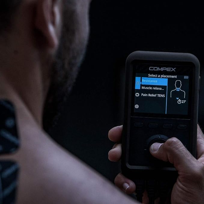 Compex® Sport Elite™ 3.0 Muscle Stimulator with TENS Kit – 10 Programs – Helps facilitate and Improve Muscle Performance