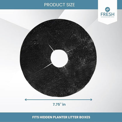 4-Pack Activated Carbon Filter for Cat Litter Box - Image 4