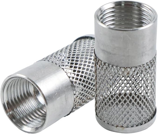 Dia Hose Inlet Suction Strainer Filter, Stainless Steel Water Pump Filter by Etersec