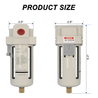 AIRZOE 1/2" NPT Air Dryer for Compressor - Image 2
