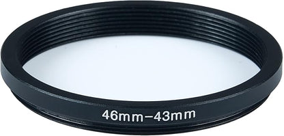 46mm to 43mm Step-Down Ring Filter Adapter - Image 2