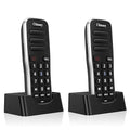 Intercoms Wireless for Home, 1 Mile Long Range for House Business Office, Handheld Room to Room Communication System, Rechargeable Loud & Clear 10-Channel Anti-Interference Intercom System