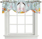 Easter Bunny Tie Up Valance Curtains by Unknown