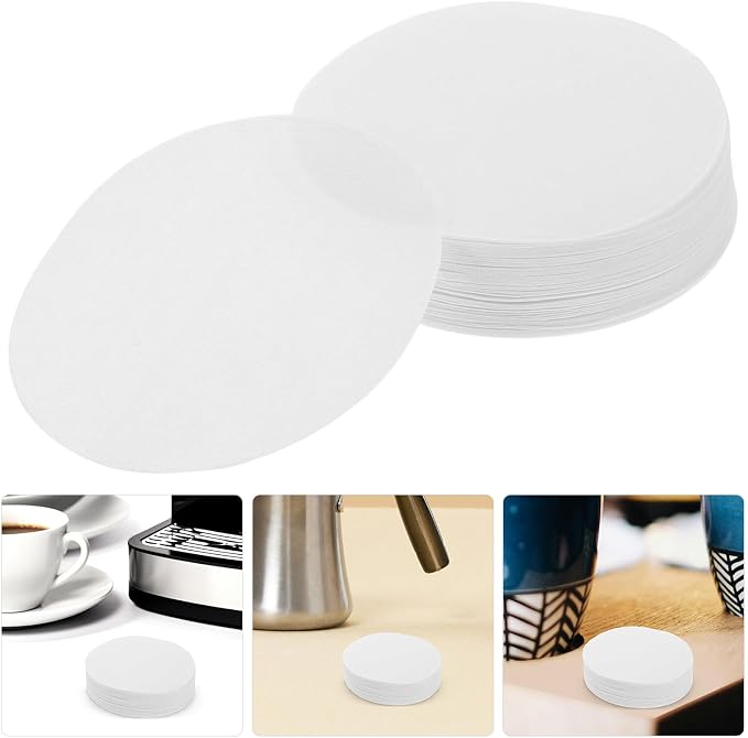 Alipis 300pcs Disposable round Coffee Filter Paper 64mm - Image 8