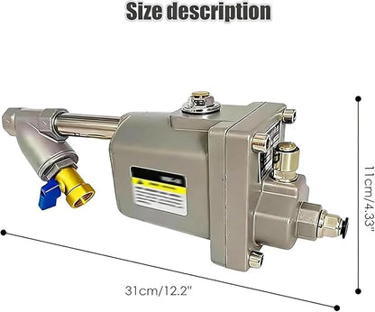 Zero Air Loss Automatic Drain Valve, 1/2" Npt Auto Drain Valve - Image 7