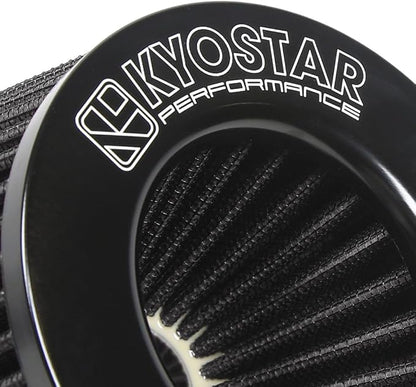 KYOSTAR Universal 3/3.5/4" High-Flow Air Filter, Reusable Cone Cold Air Intake - Image 8