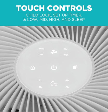 BLACK+DECKER Tabletop Air Purifier, HEPA Air Purifier - Image 4
